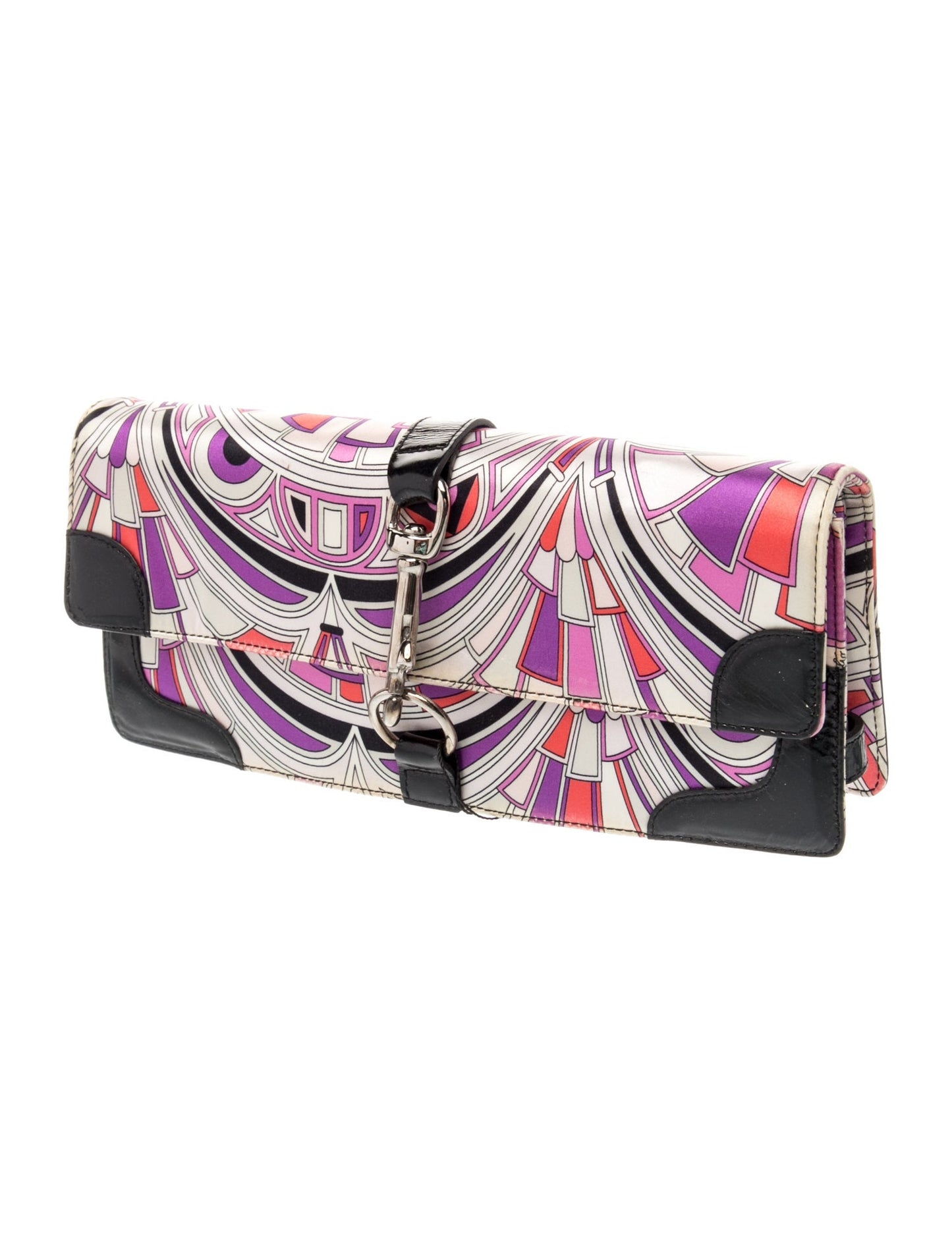 Emilio Pucci Satin Minaudière