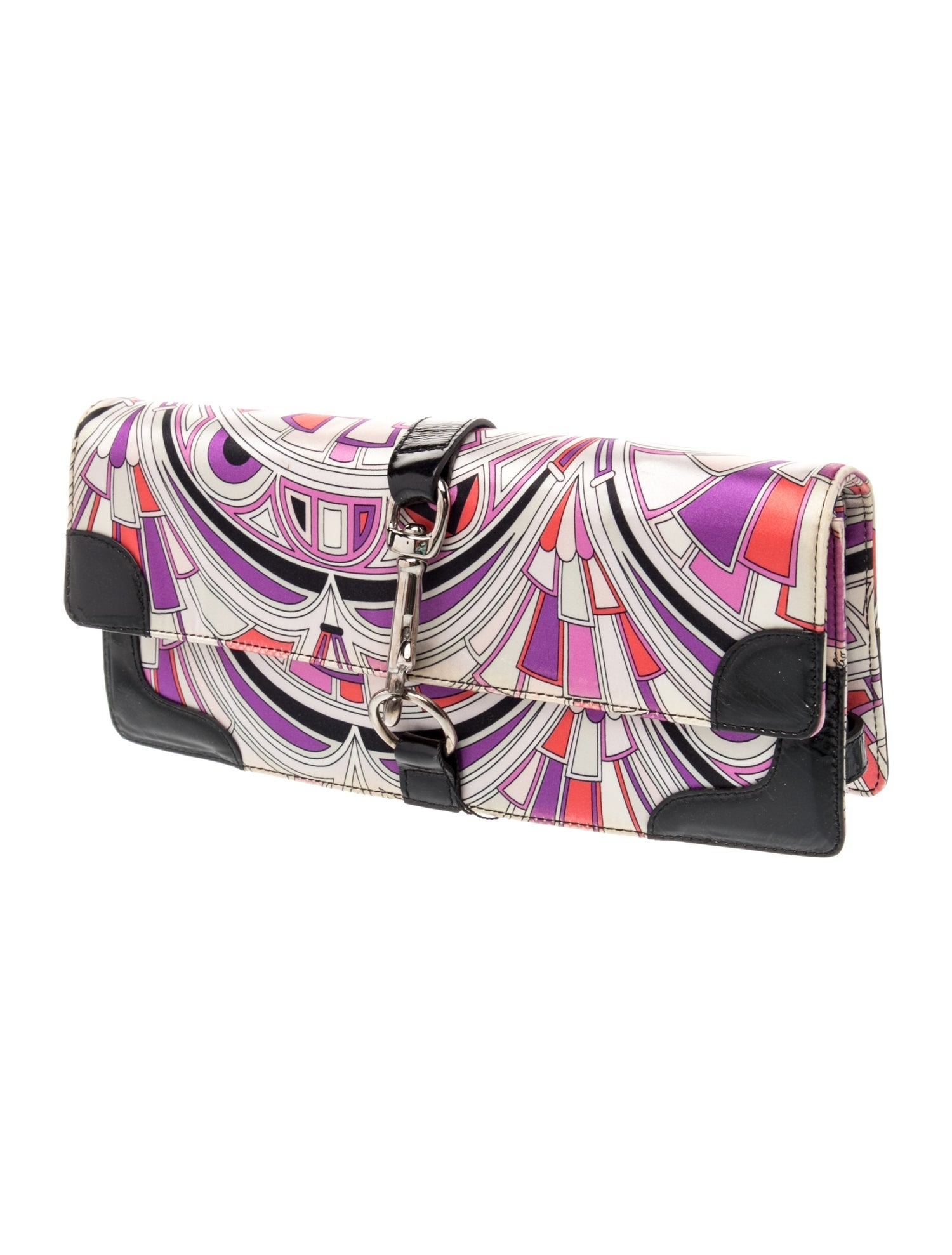Emilio Pucci Satin Minaudière