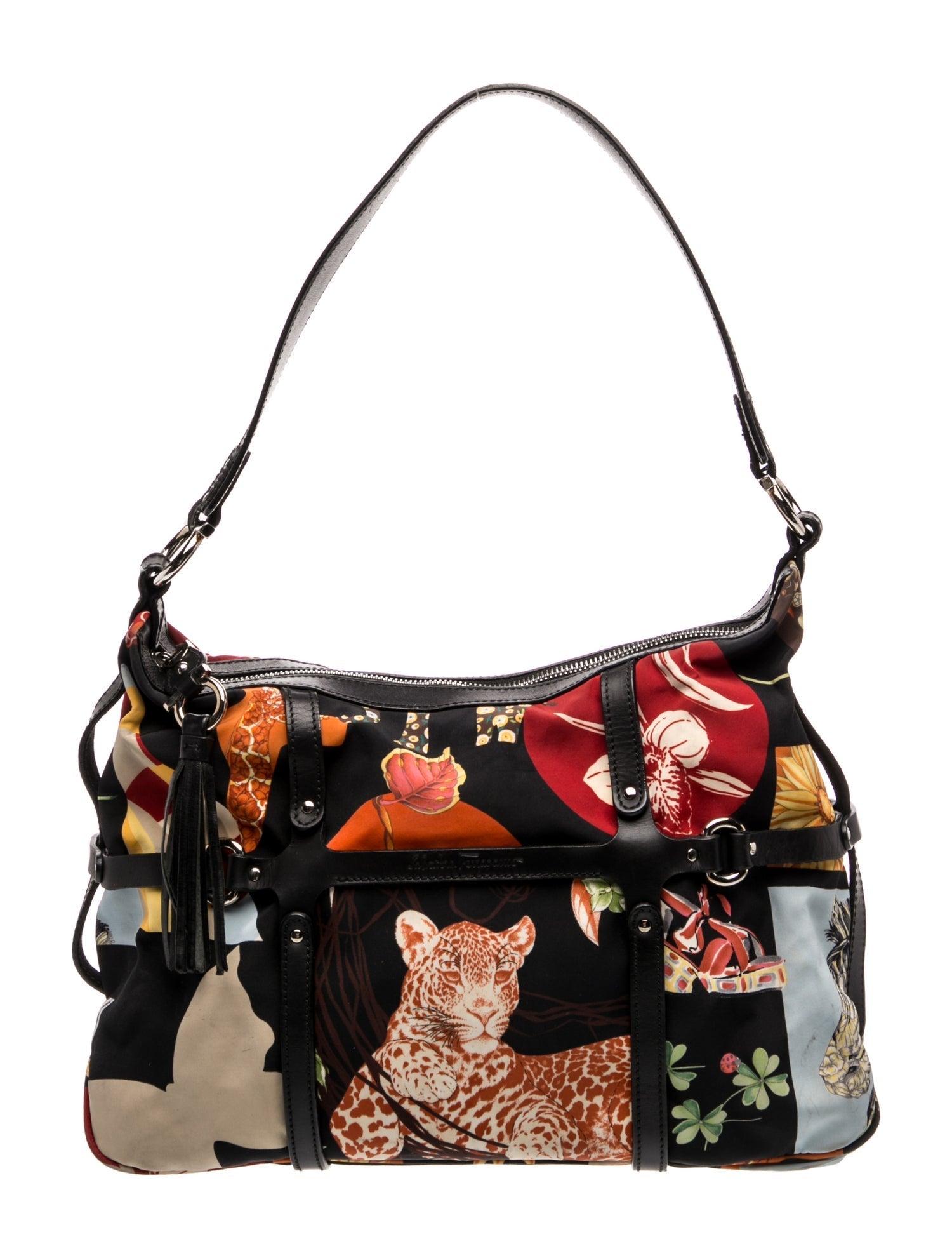 Ferragamo Nylon Shoulder Bag