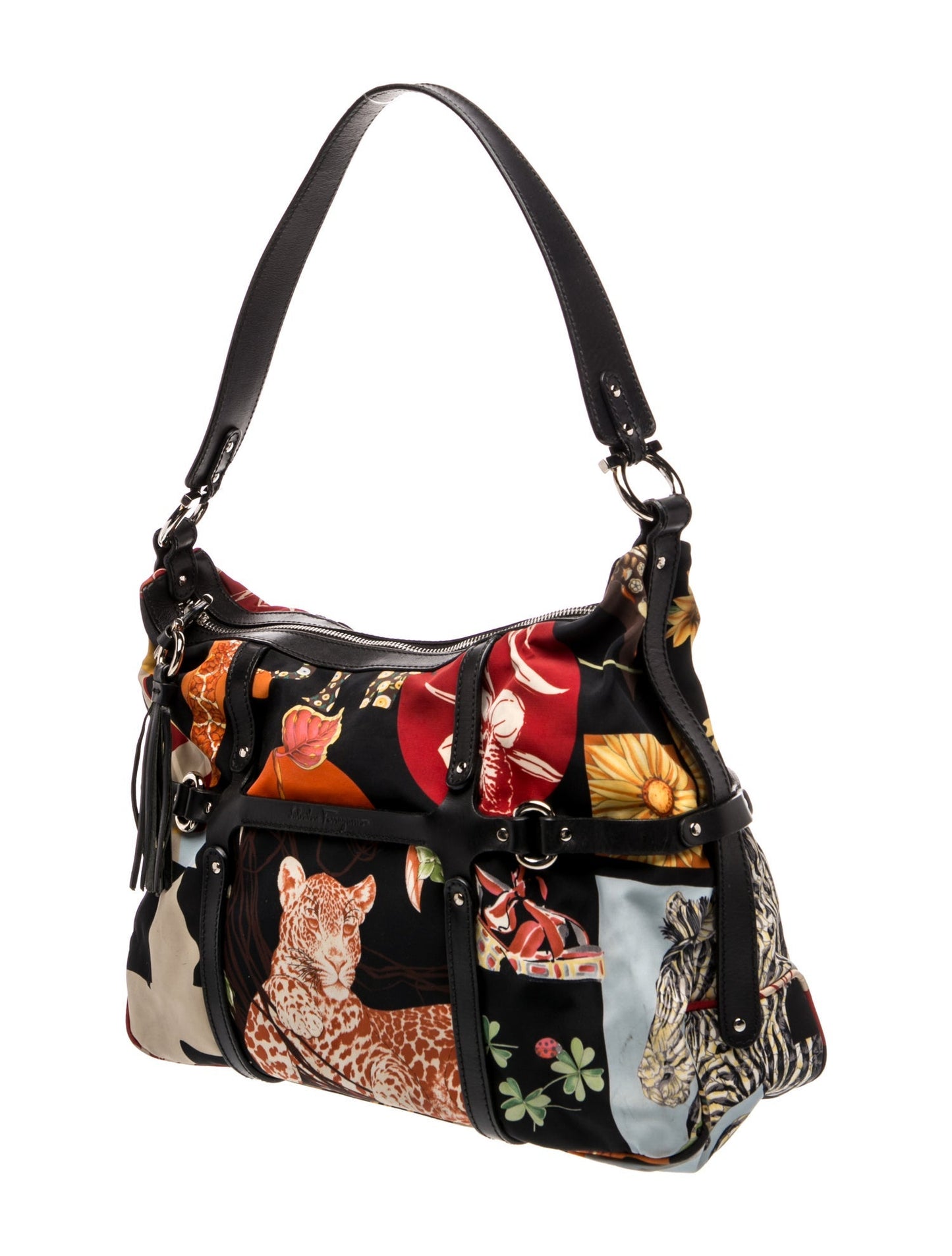 Ferragamo Nylon Shoulder Bag