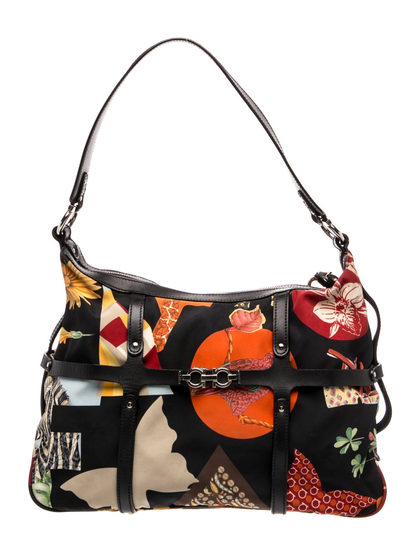 Ferragamo Nylon Shoulder Bag