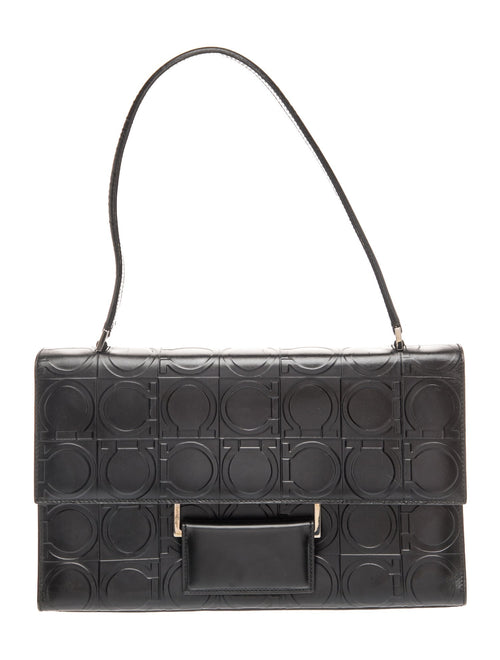 Ferragamo Leather Shoulder Bag