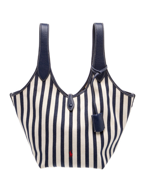 Polo Ralph Lauren Canvas Top Handle Bag