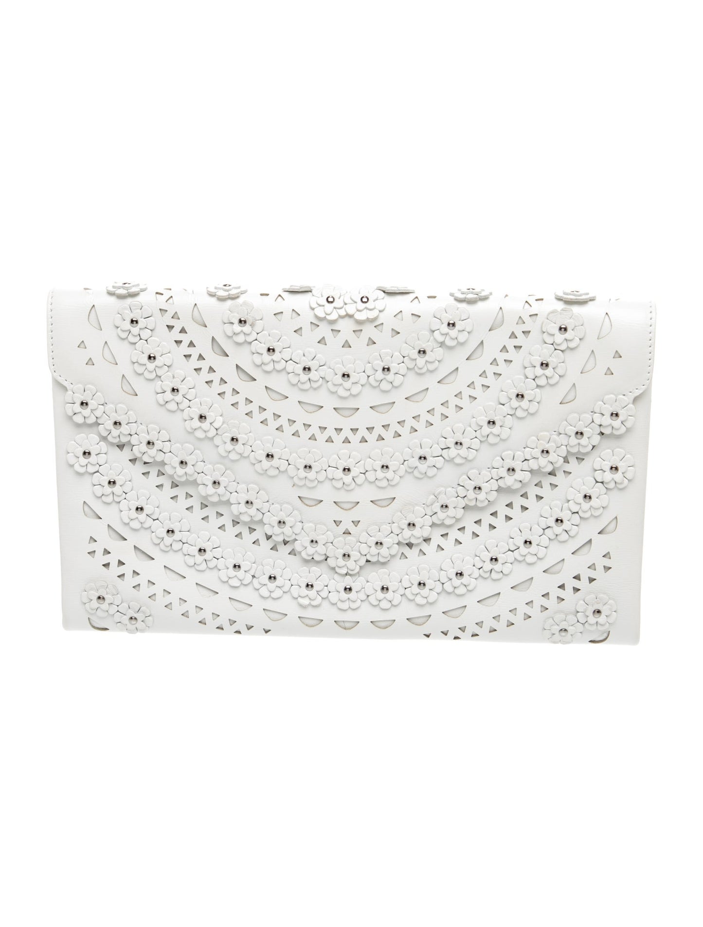 Alaïa Leather Clutch
