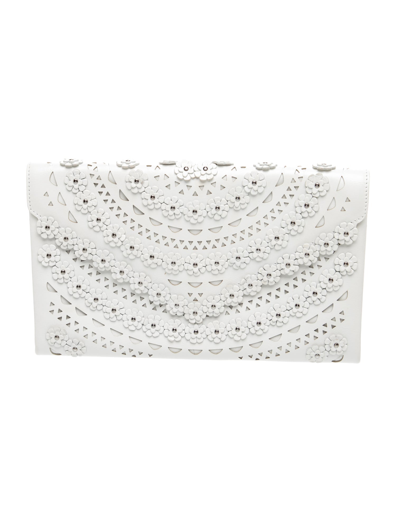 Alaïa Leather Clutch