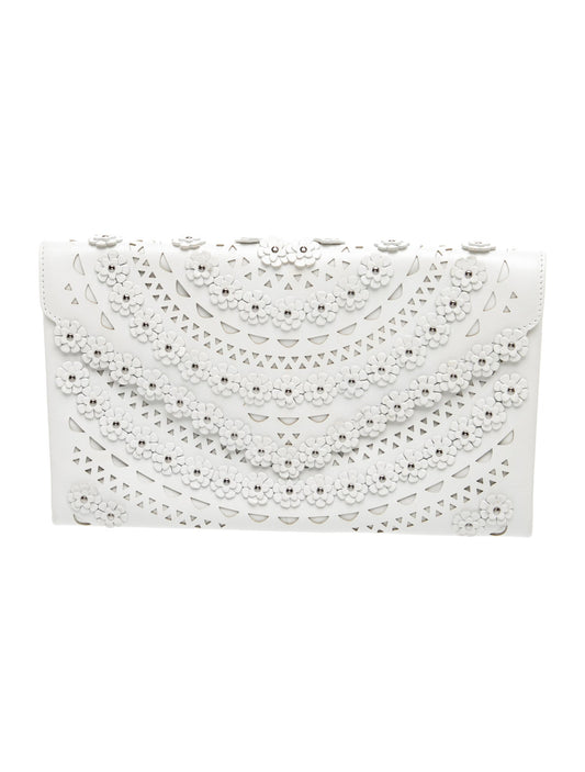 Alaïa Leather Clutch