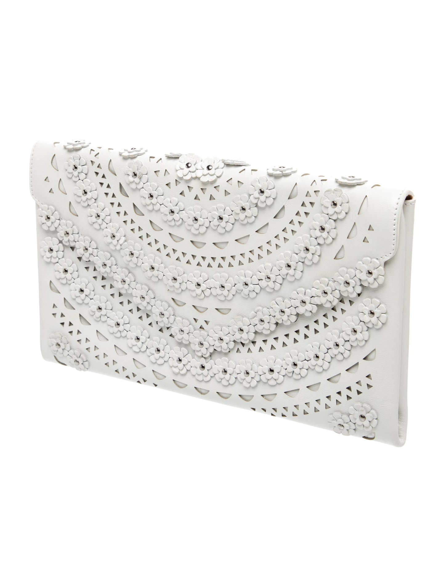 Alaïa Leather Clutch