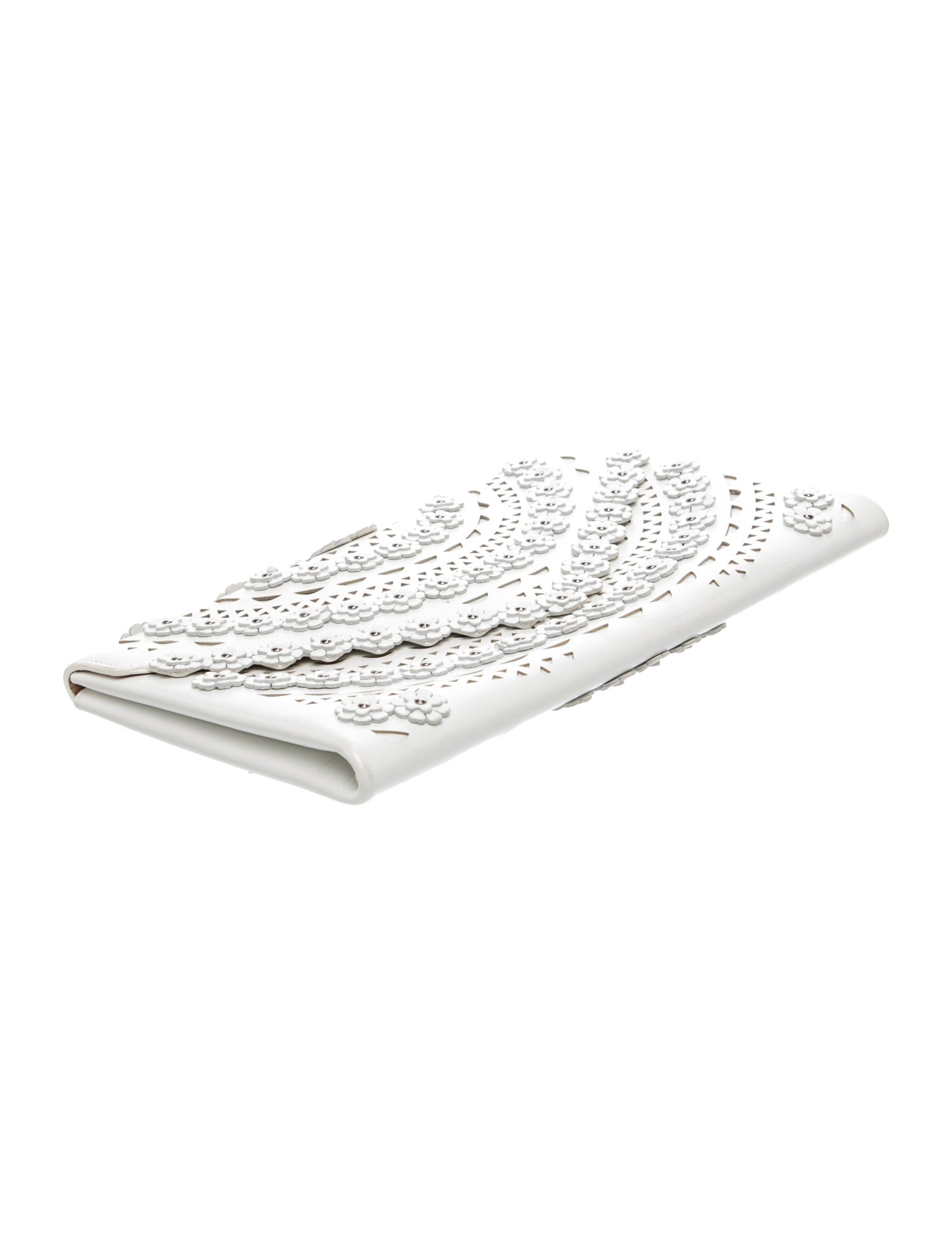 Alaïa Leather Clutch