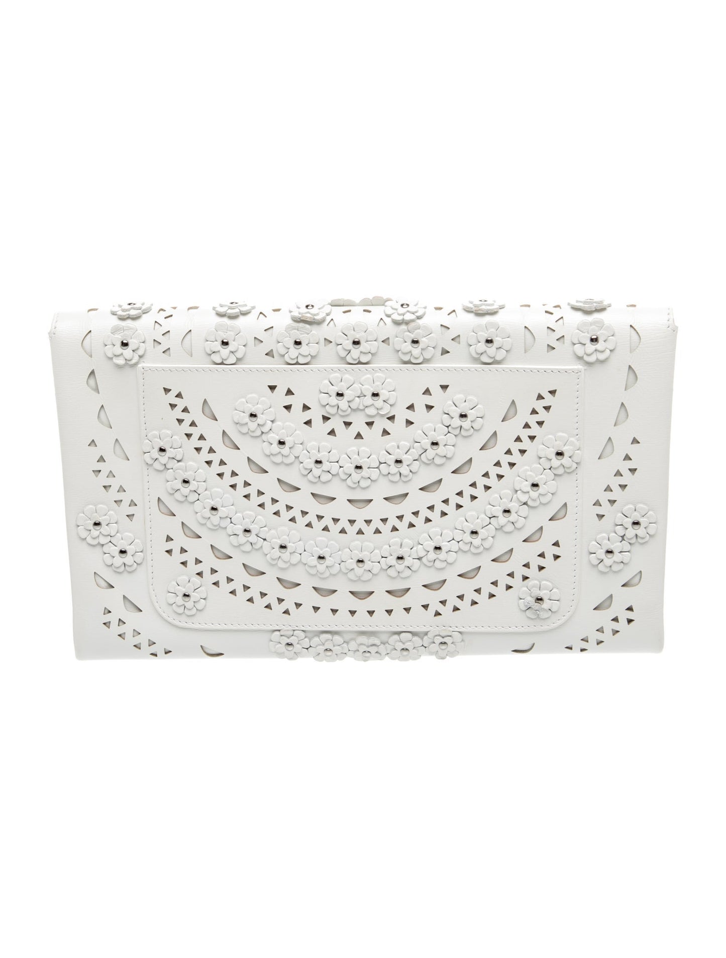 Alaïa Leather Clutch
