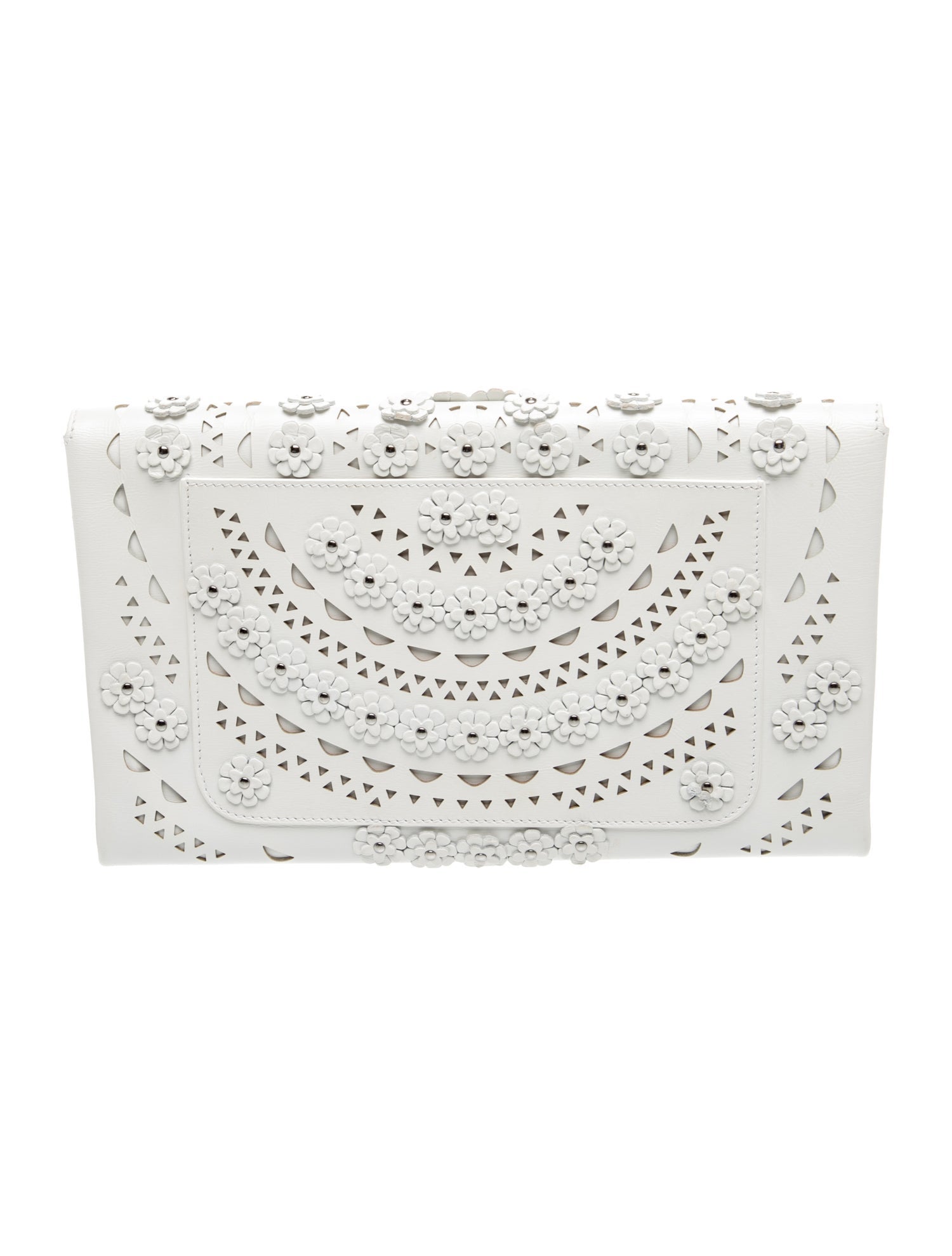 Alaïa Leather Clutch