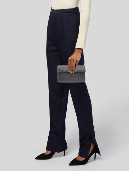 Nancy Gonzalez Leather Clutch