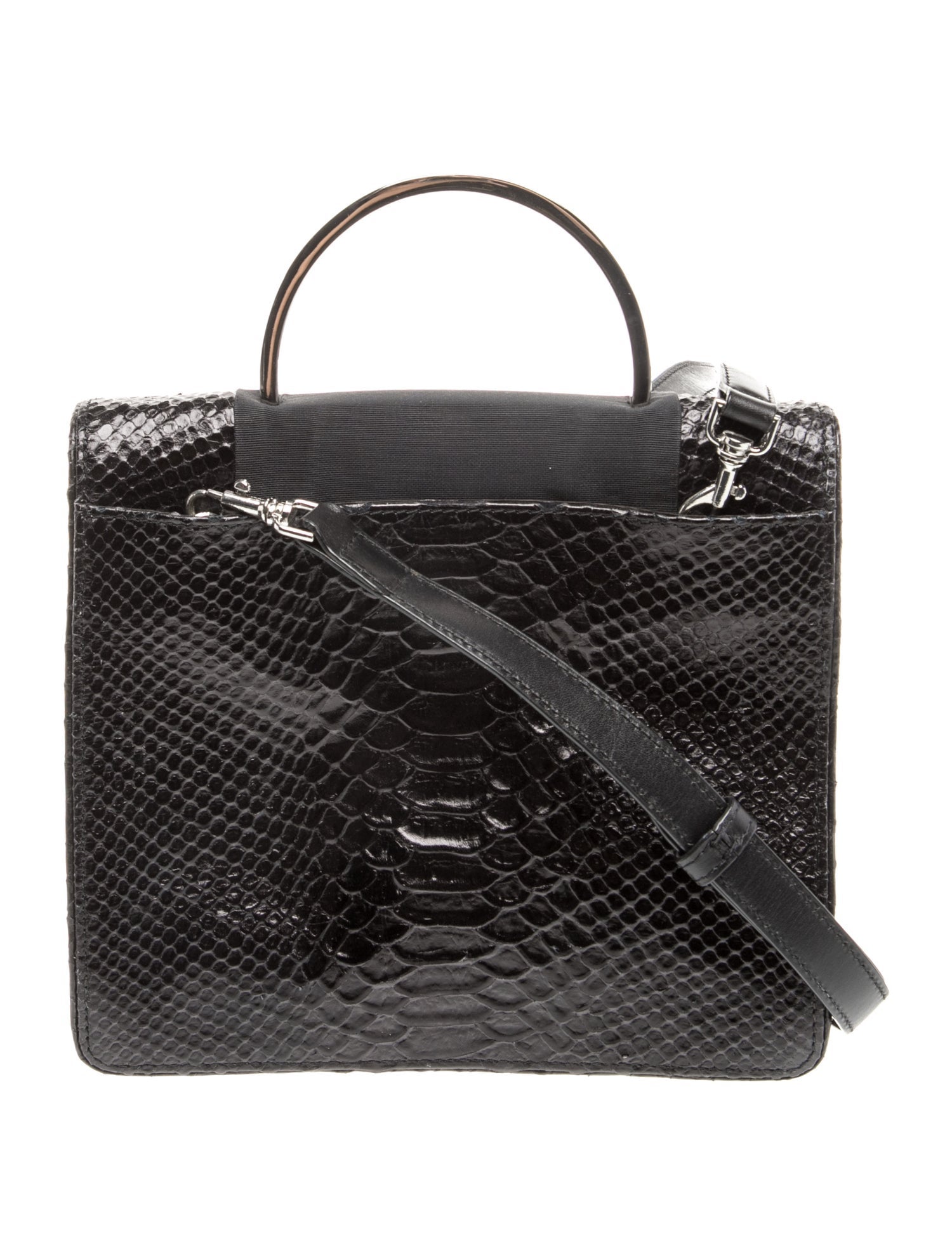 Dries Van Noten Python Shoulder Bag
