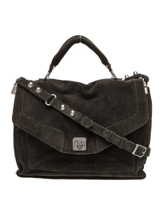 Zadig & Voltaire Suede Top Handle Bag