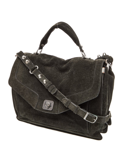 Zadig & Voltaire Suede Top Handle Bag