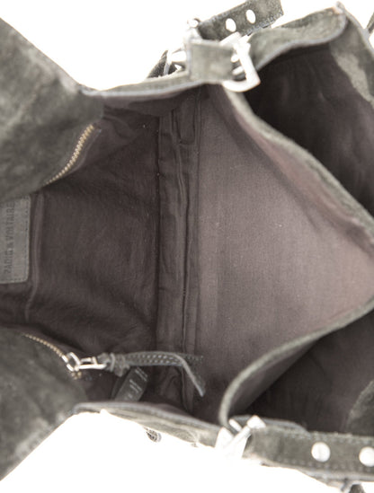 Zadig & Voltaire Suede Top Handle Bag