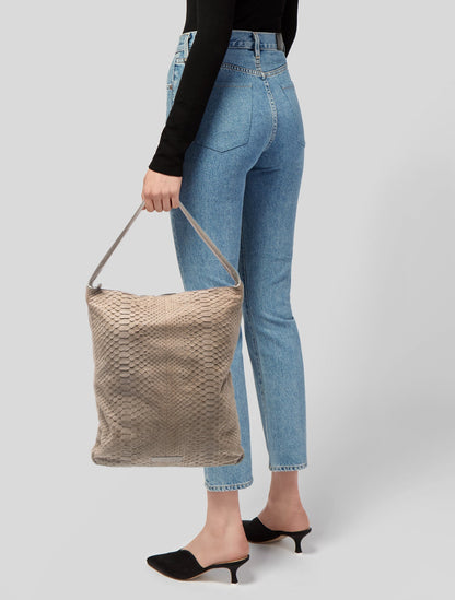 Brunello Cucinelli Python Shoulder Bag