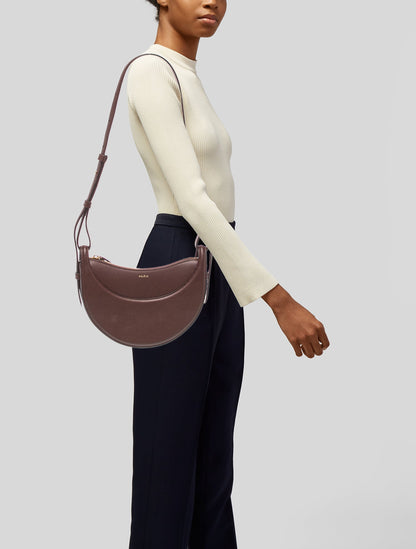 Polène Leather Shoulder Bag