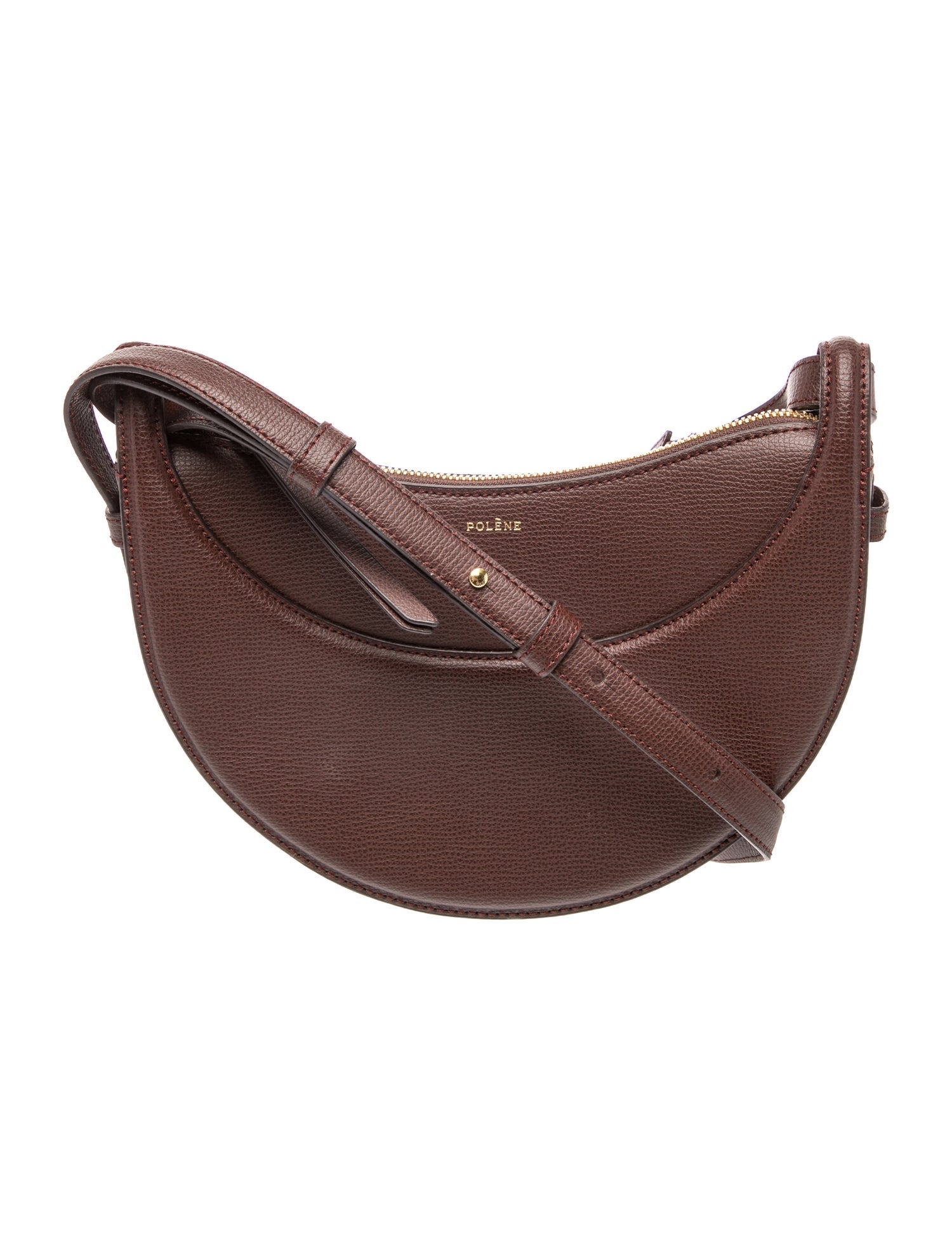 Polène Leather Shoulder Bag