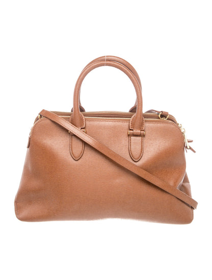 Ralph Lauren Leather Top Handle Bag