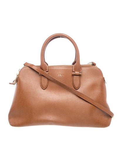 Ralph Lauren Leather Top Handle Bag