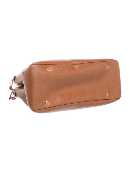 Ralph Lauren Leather Top Handle Bag