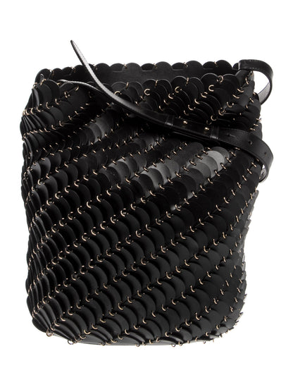 Paco Rabanne Leather Bucket Bag