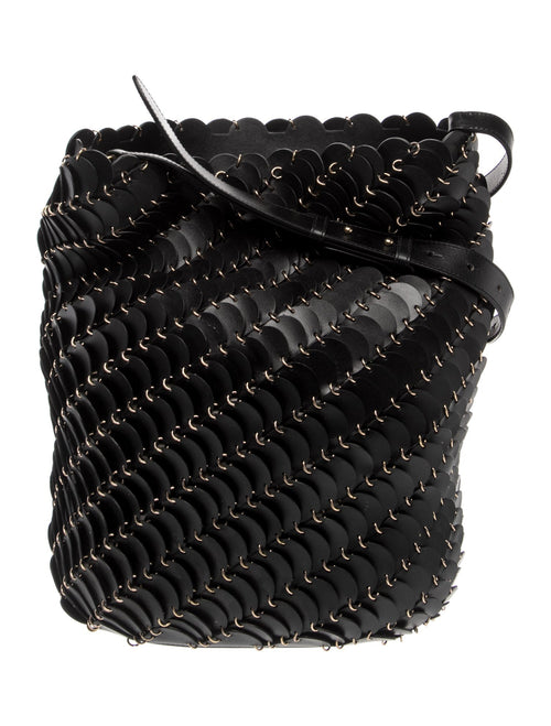 Paco Rabanne Leather Bucket Bag