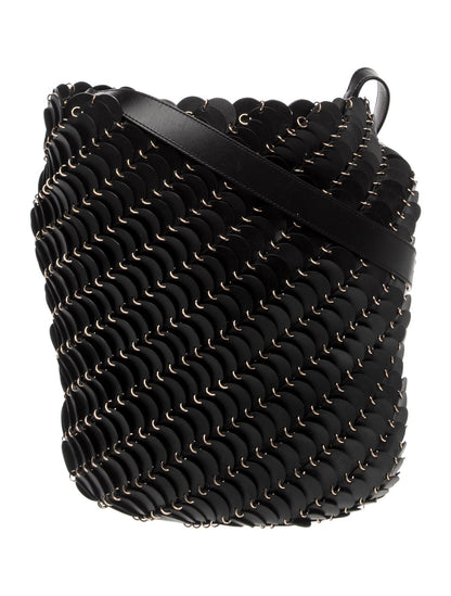 Paco Rabanne Leather Bucket Bag