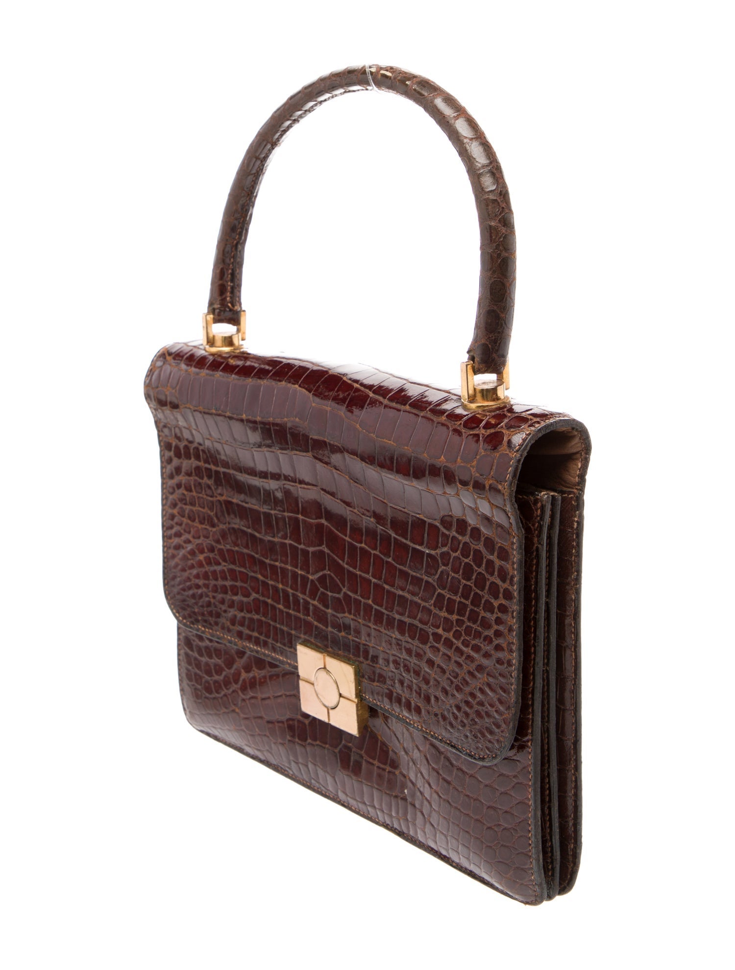 Hermès Crocodile Sac Croisade