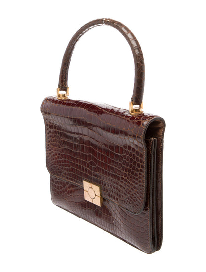 Hermès Crocodile Sac Croisade