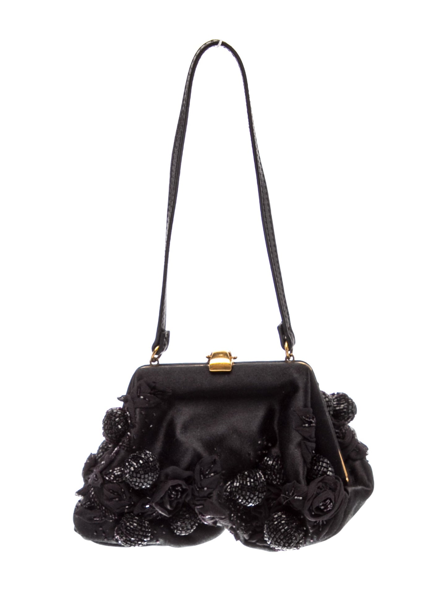 Valentino Satin Shoulder Bag