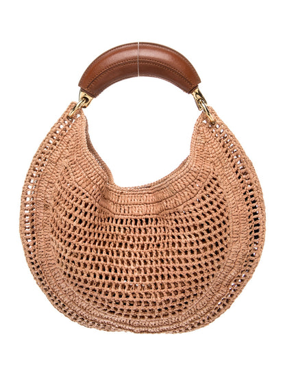 Chloé Straw Chloe Summer Banana Mini