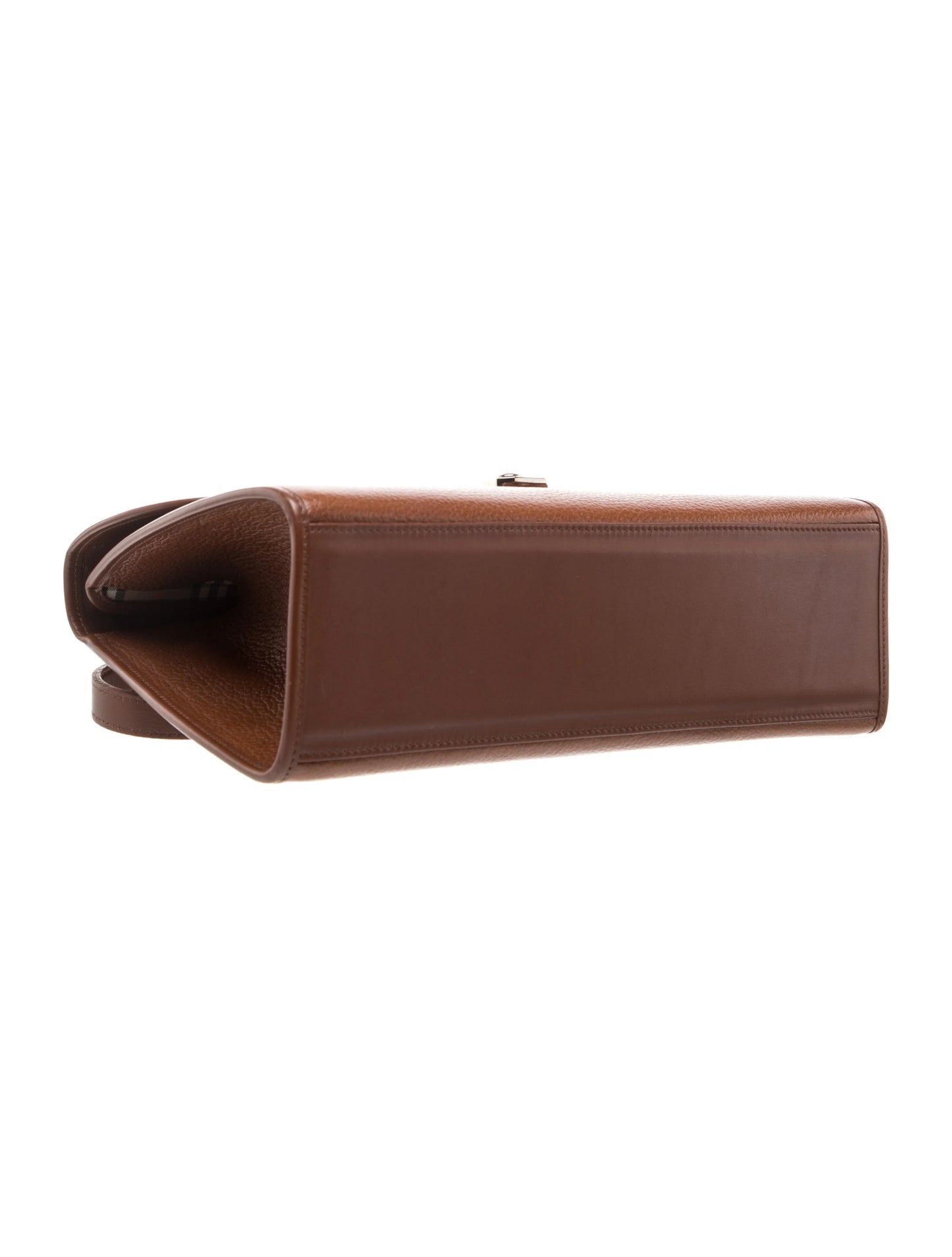 Leather Top Handle Bag