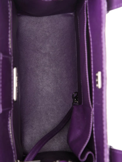 Shiny Alligator Tote