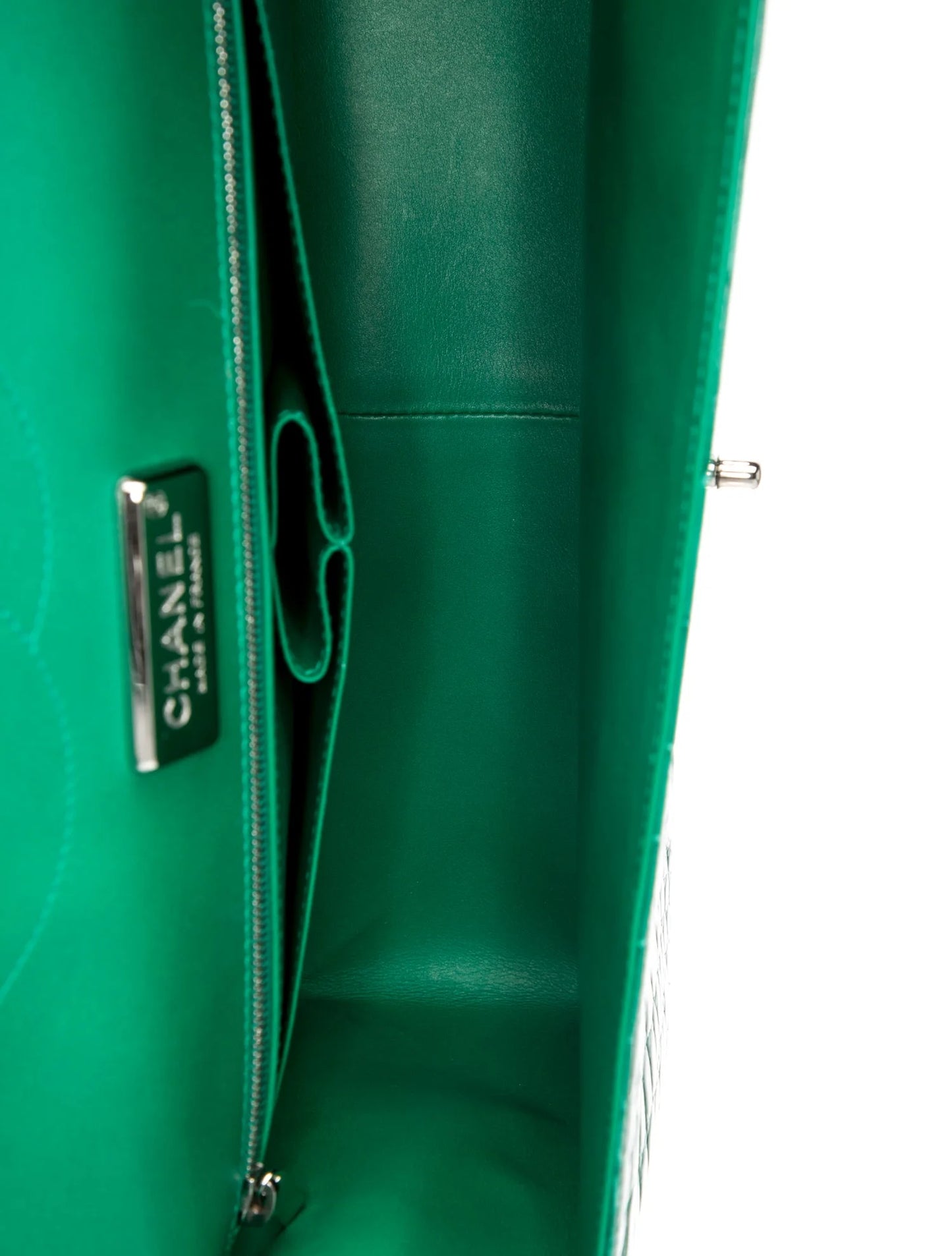 Classic Jumbo Alligator Double Flap Bag