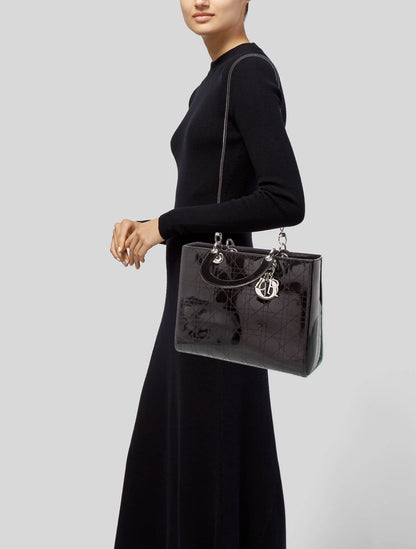 Cannage Lady Dior Large Vintage