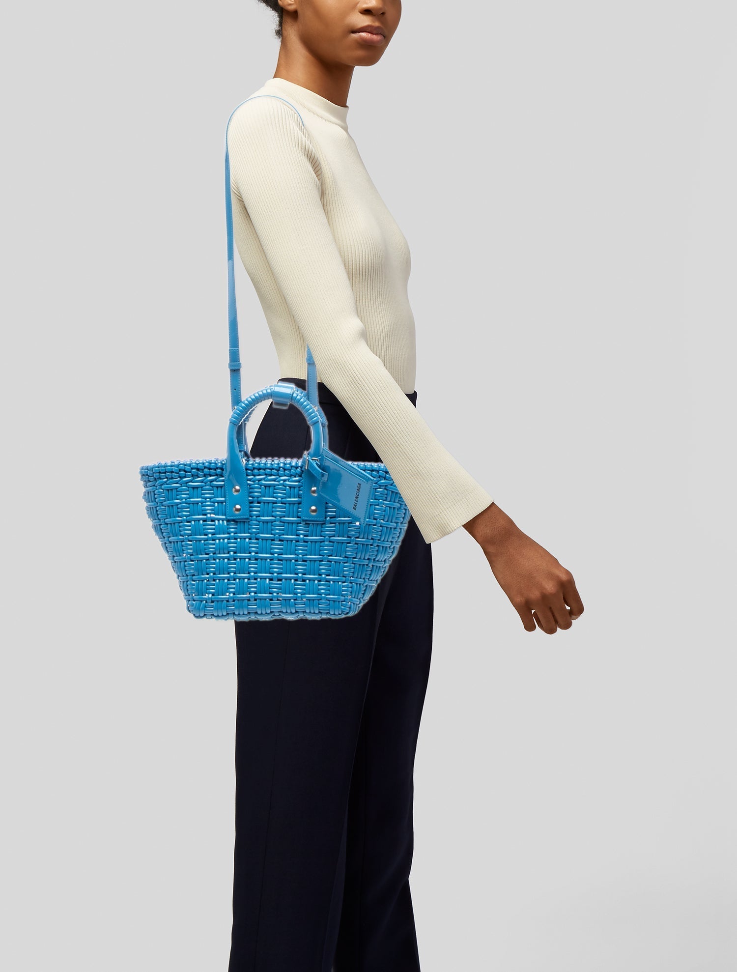 Balenciaga PVC Top Handle Bag w/ Tags