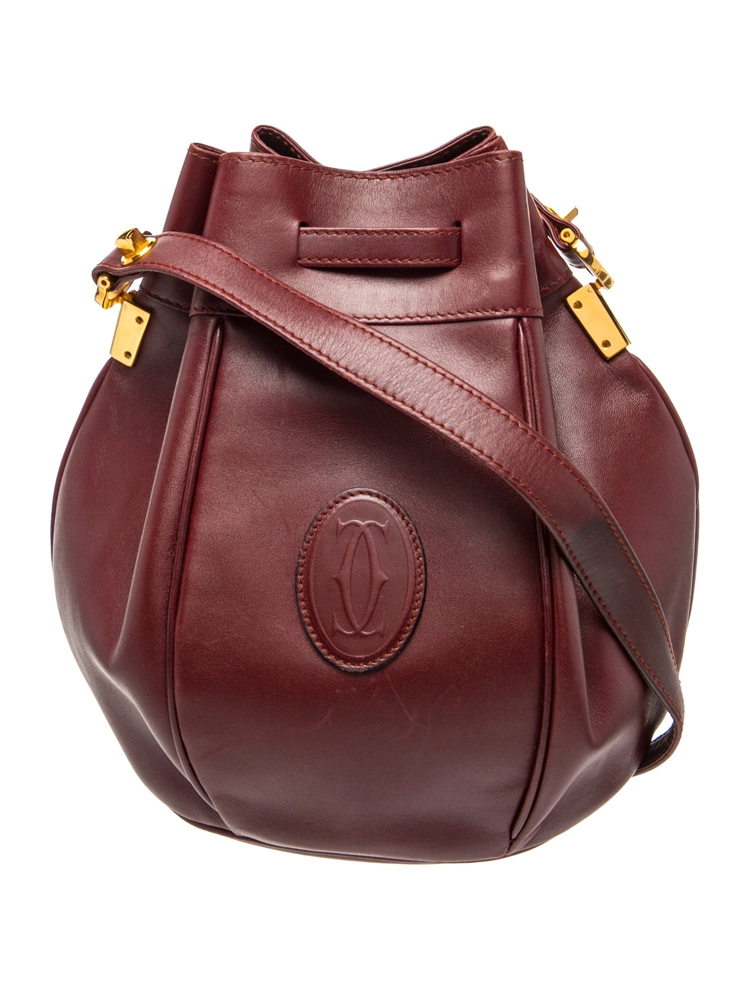 Cartier Leather Bucket Bag