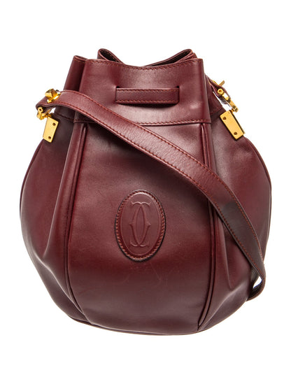 Cartier Leather Bucket Bag