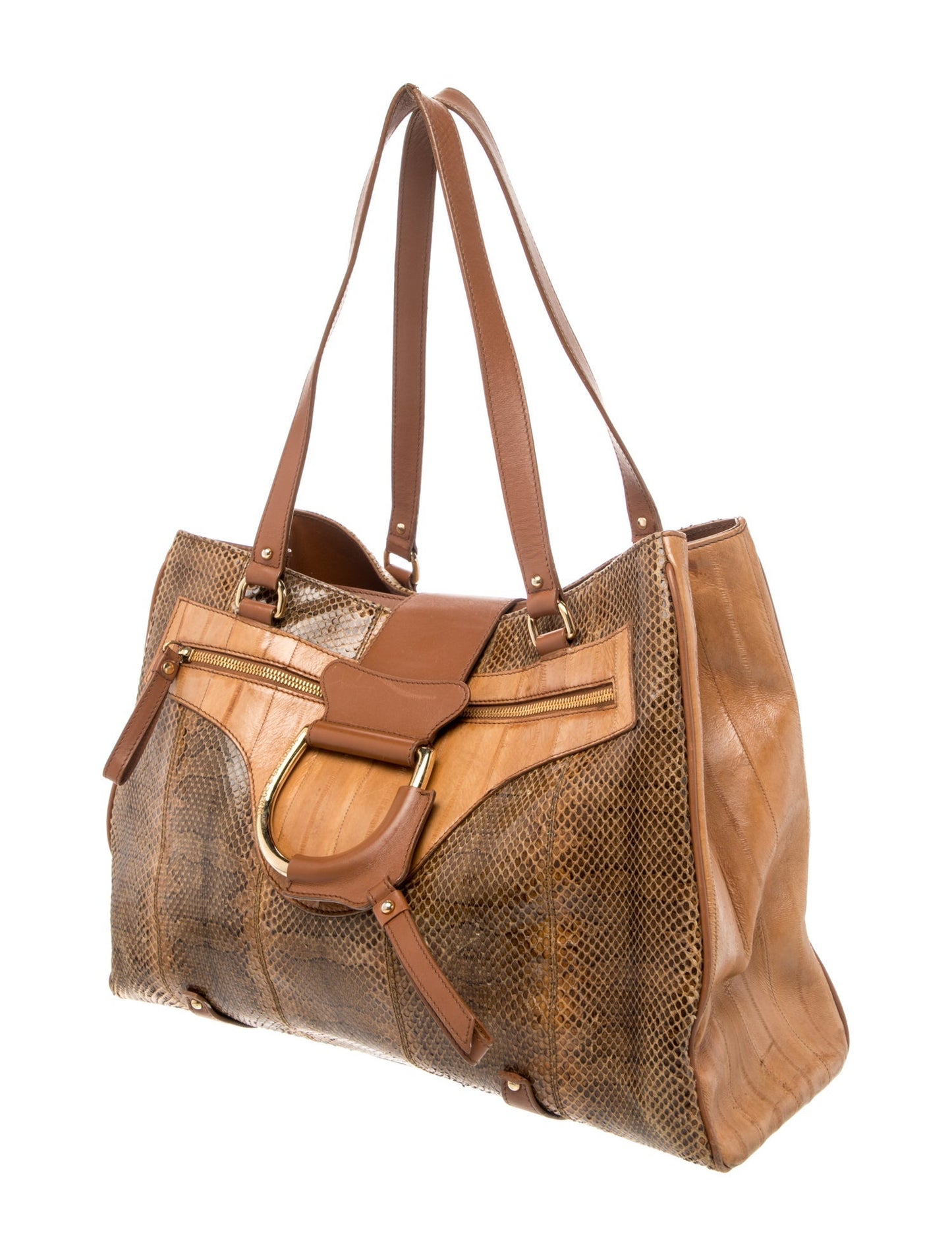 Dolce & Gabbana Snakeskin Shoulder Bag