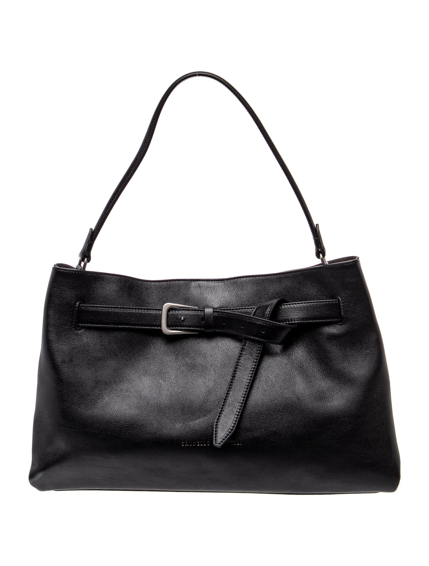 Brunello Cucinelli Leather Shoulder Bag w/ Tags