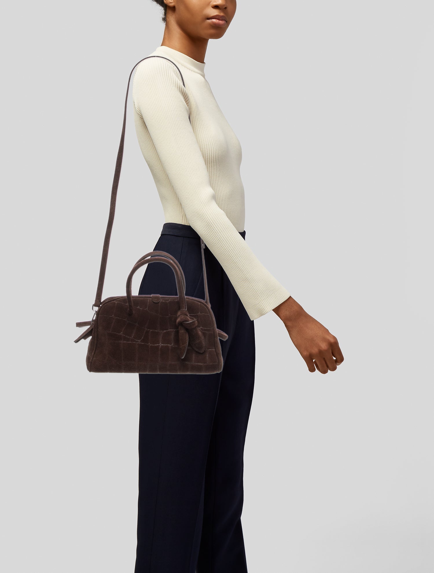 Jacquemus Suede Le Turismo Petit