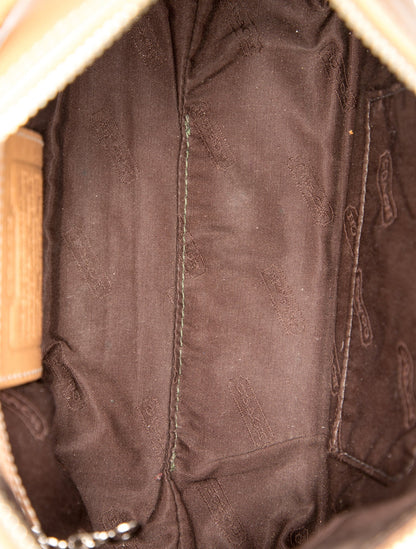 Coach Leather Top Handle Bag