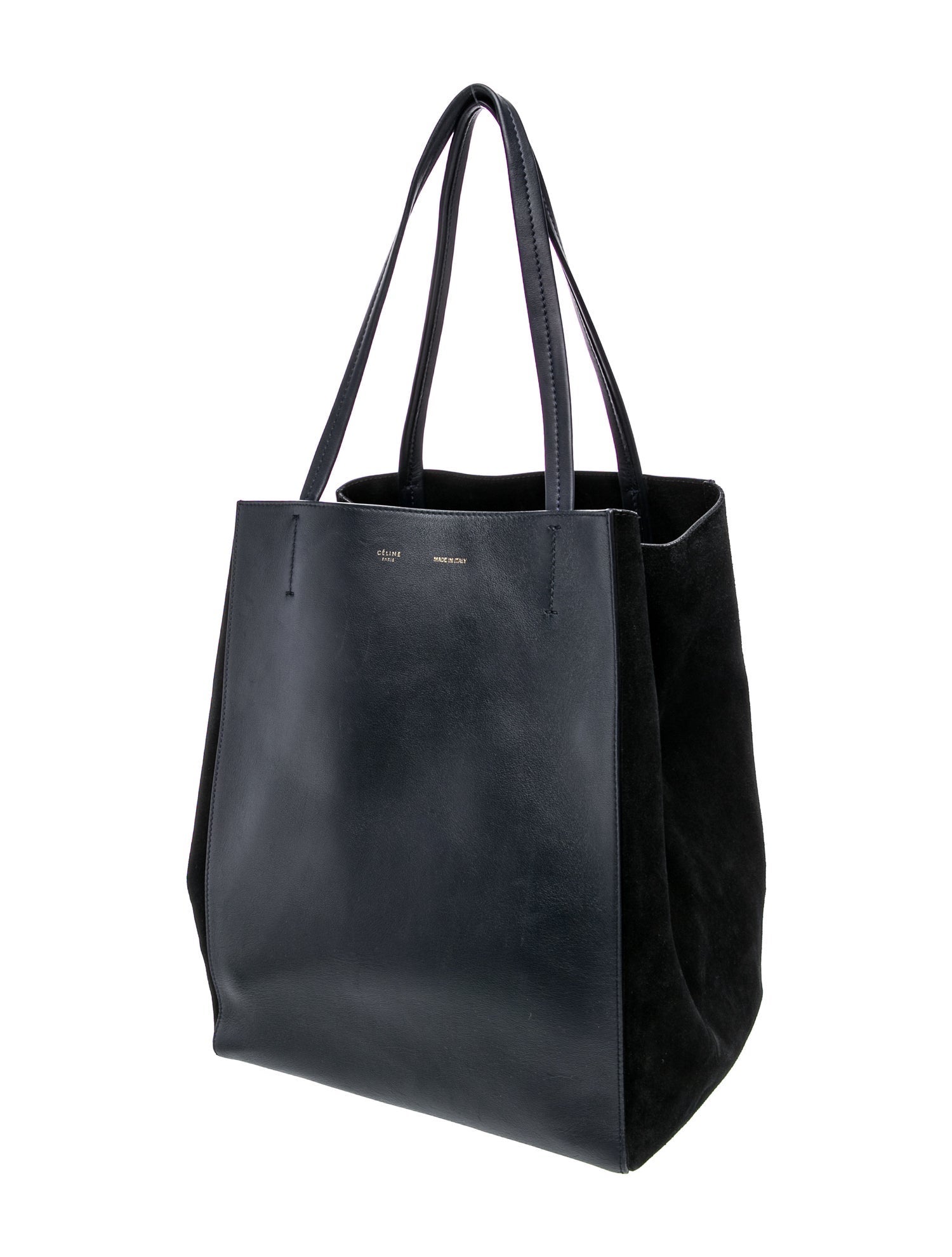 Celine Leather Vertical Cabas