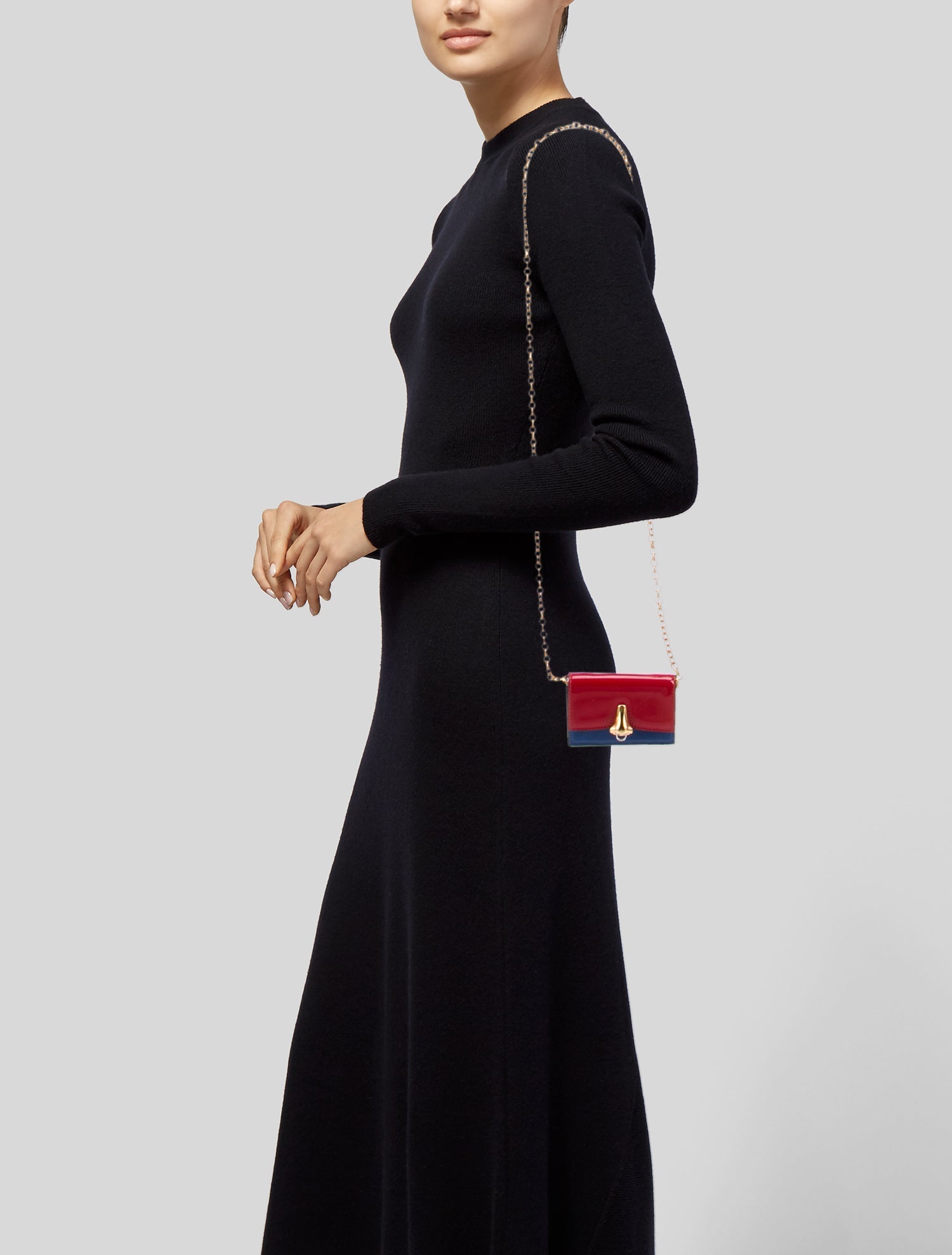 Schiaparelli Patent Leather Micro