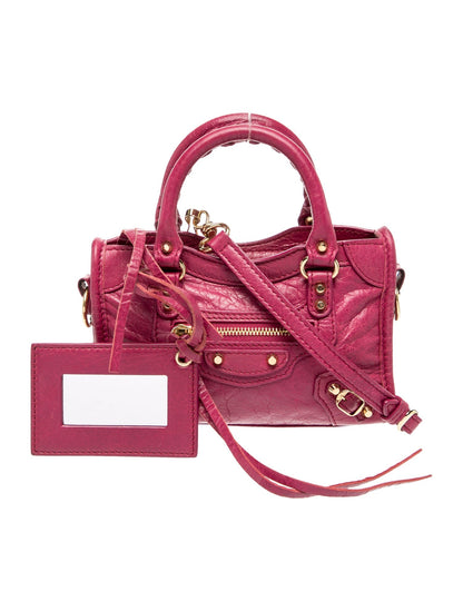 Balenciaga Leather Motocross Classic City
