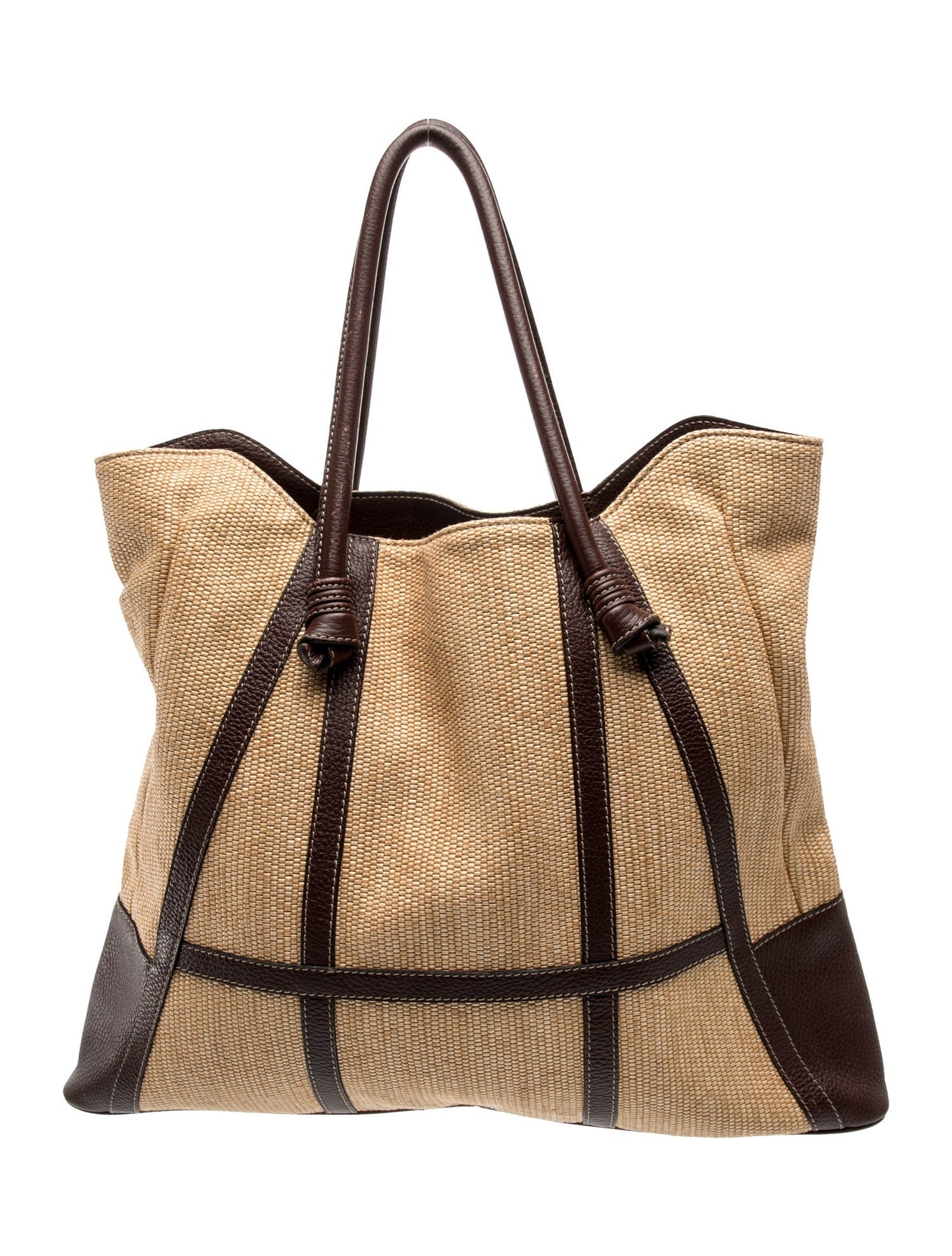 Valentino Straw Top Handle Bag