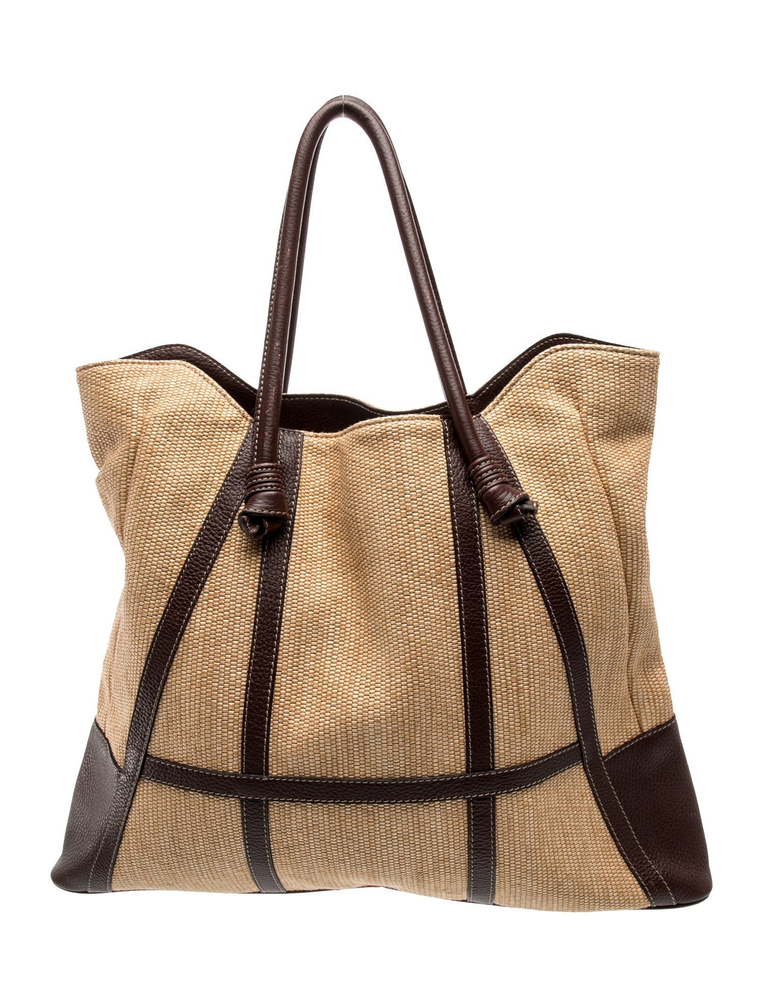 Valentino Straw Top Handle Bag