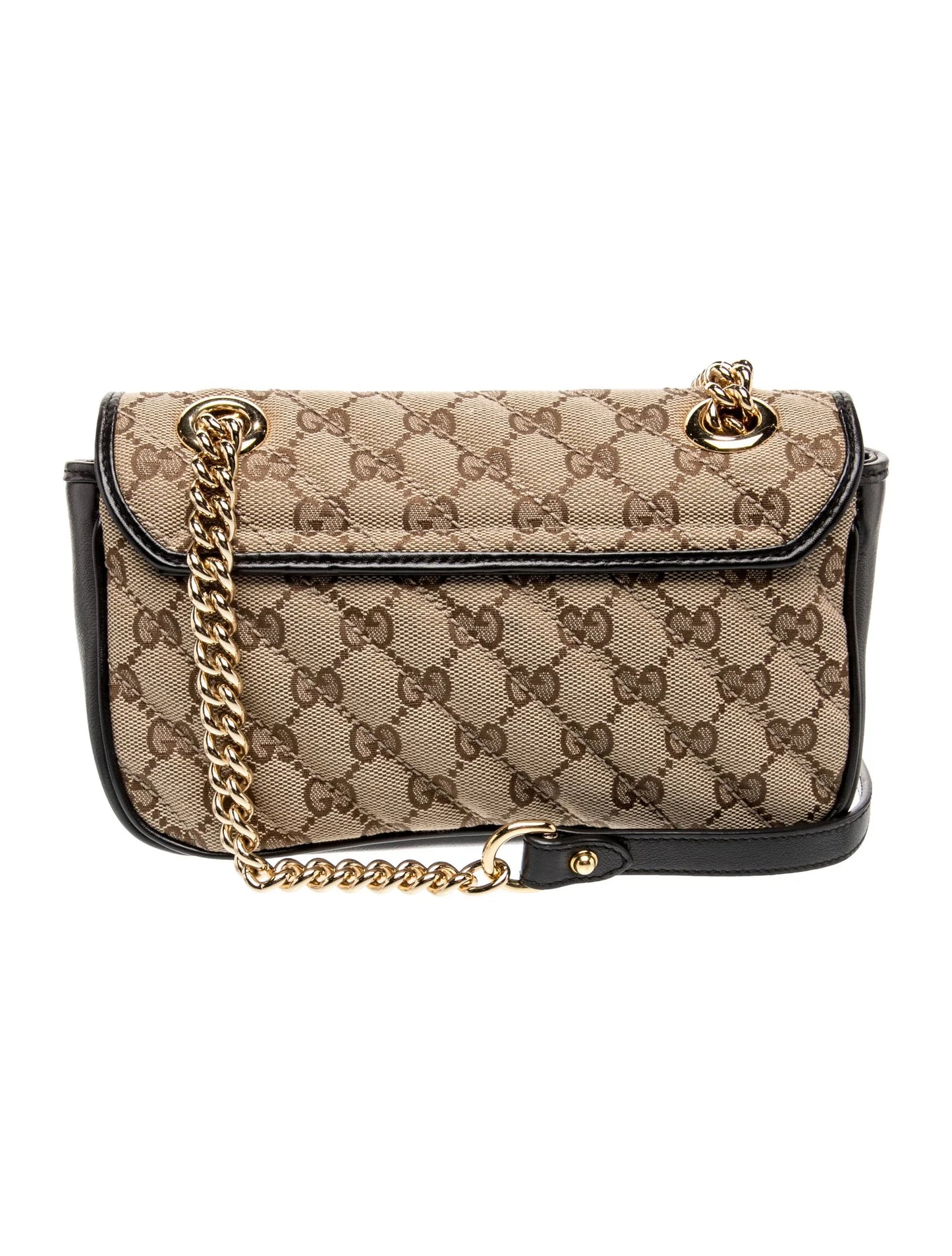 GG Canvas Marmont Small