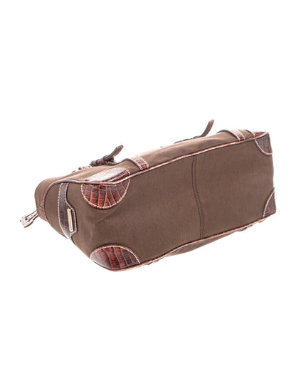 Celine Canvas Top Handle Bag Vintage